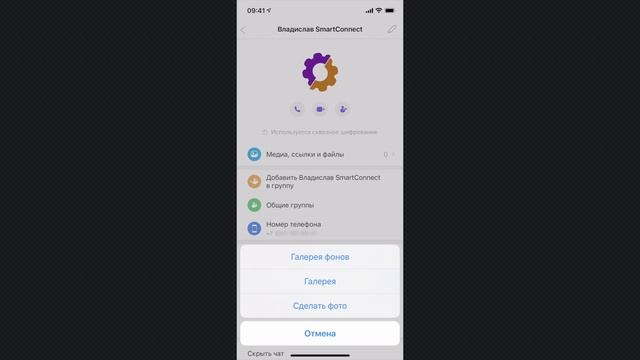 Как поменять фон конкретного чата в Viber (установить персональный фон для чата в Вайбере) смотреть онлайн