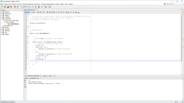 Урок 11 - Оператор цикла do-while смотреть онлайн