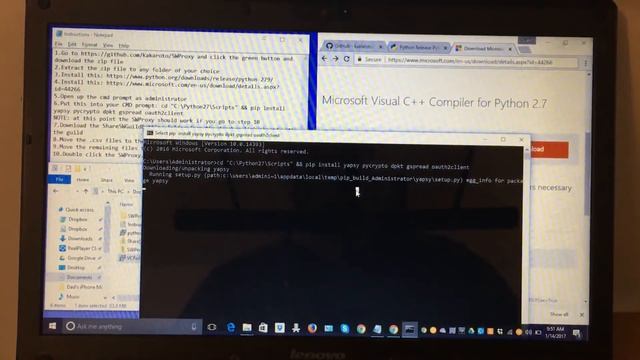 SWProxy Setup Using Python 2.7.9 смотреть онлайн