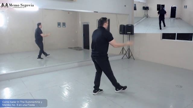 Como bailar In The Summertime y Mambo No. 5 en una Fiesta смотреть онлайн