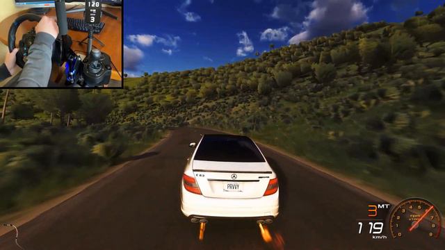 Mercedes-Benz C63 AMG W204 804HP - Assetto Corsa | Steering Wheel Gameplay смотреть онлайн