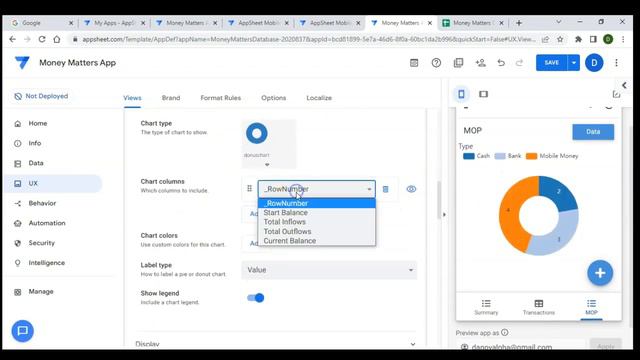 Create a Personal Finance App using AppSheet (Money Matters App): Part 4 смотреть онлайн