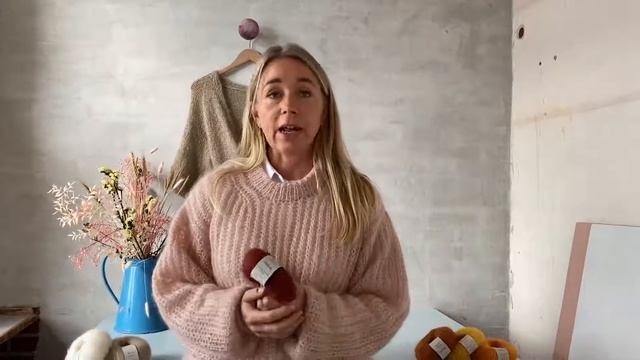 Product Demonstration Of Our Own Silk Mohair, Called Önling No 10