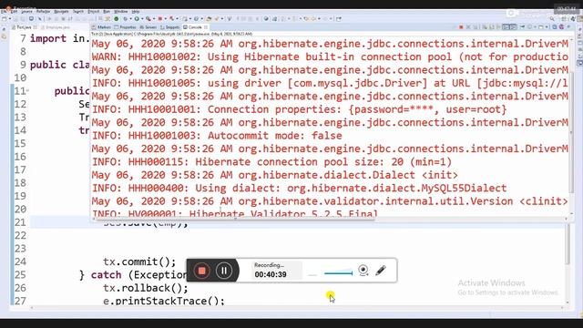 Hibernate Session Cache Part-1, 2020-05-06. смотреть онлайн