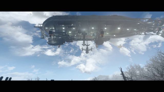 FALLOUT 4 CineFX + Realistic Light [Brotherhood of Steel Airship] смотреть онлайн