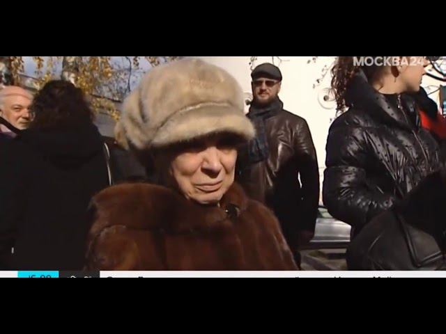 Москва 24 - Памятник Хворостовскому открыли на Новодевичьем кладбище смотреть онлайн