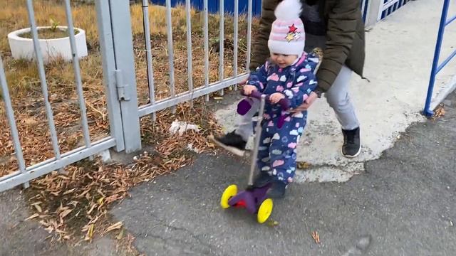 Самокат детский трехколесный