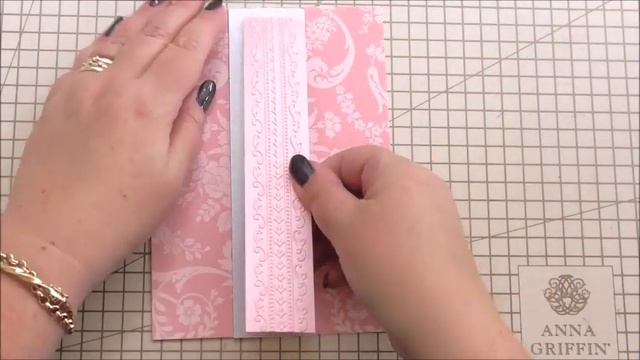 303.Cardmaking Project: Anna Griffin Pretty Pink Rose Card смотреть онлайн