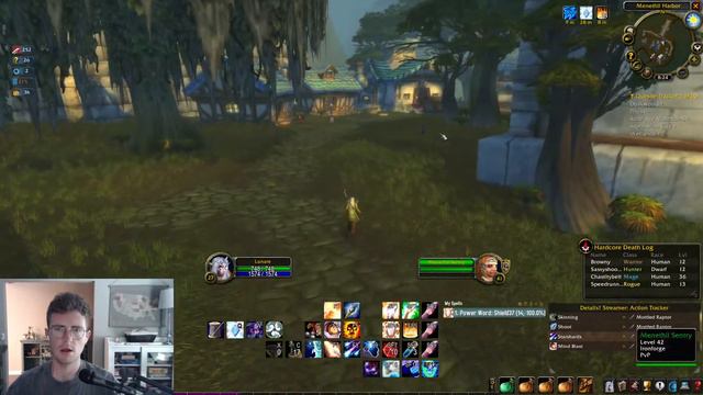 🌙Lvl 27 Disc Priest💀WoW Classic Hardcore | Wetlands Questing