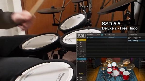 Steven Slate Drums SSD 5.5 Free Drum VST (Preset Playthrough)