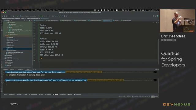 Devnexus 2023 - Quarkus for Spring Developers - Eric Deandrea смотреть онлайн