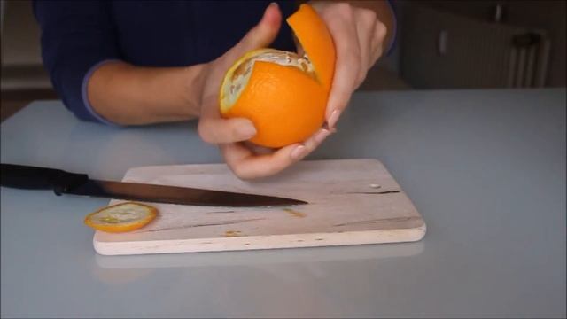 Как быстро почистить апельсин смотреть онлайн