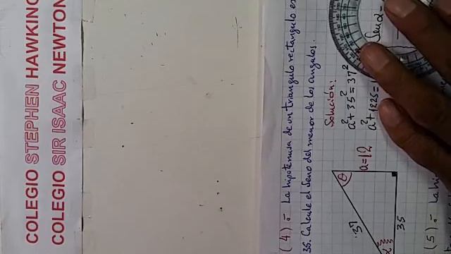 Razones Trigonometricas de Angulo Agudos (2° Sec) смотреть онлайн