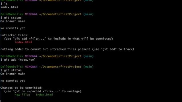 How to initialize git in your local repository - staging смотреть онлайн