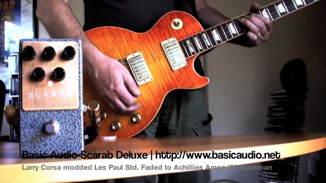 Basic Audio: Scarab Deluxe Fuzz - Les Paul to Bassman смотреть онлайн