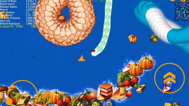 Worms Zone Magic Super Trap - Review Snake Skin Strongest Alien - Game of earthworms смотреть онлайн