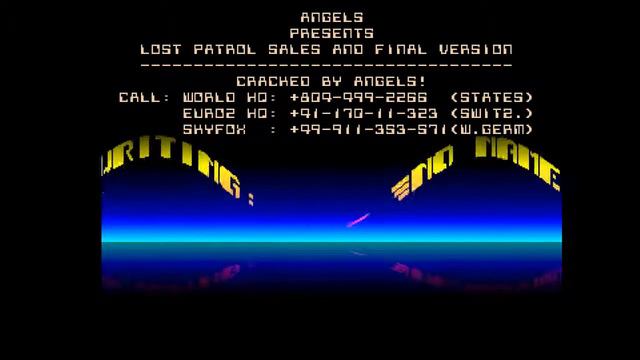ANGELS: CRACK INTRO (THE LOST PATROL 1990) смотреть онлайн