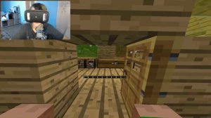 ИГРАЕМ В MINECRAFT VR + НОВЫЕ VR ОЧКИ :)