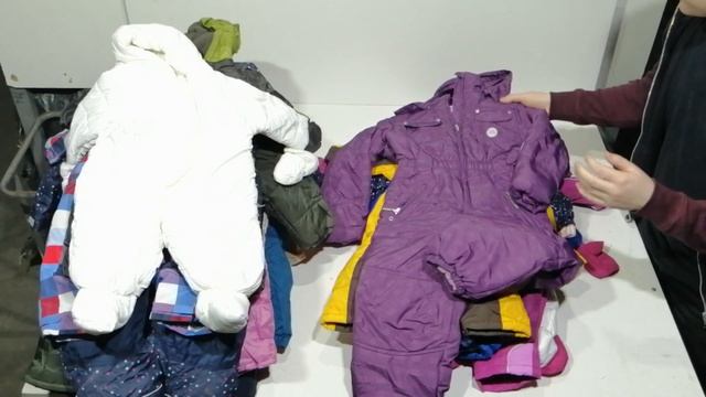 BABY OVERALS CREAM (Детские комбинезоны и штаны)| SRS HOLDING | купить секондхенд оптом | смотреть онлайн