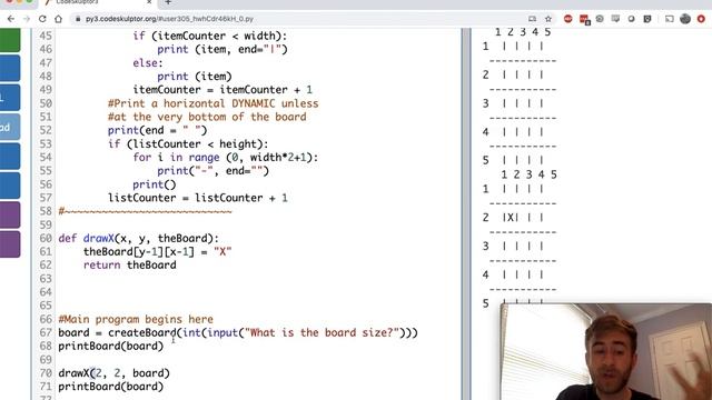 Tic-Tac-Toe 6 - DrawX Function смотреть онлайн