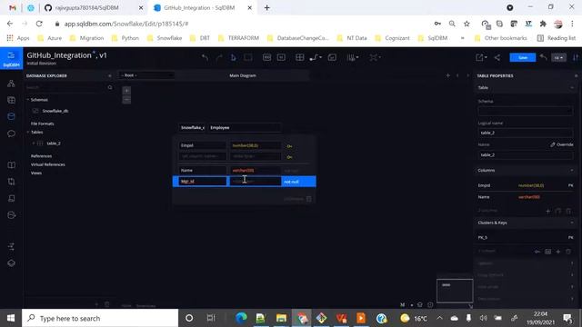 Snowflake & SqlDBM - GitHub Integration Hands on | Rajiv Gupta Learn Everyday смотреть онлайн