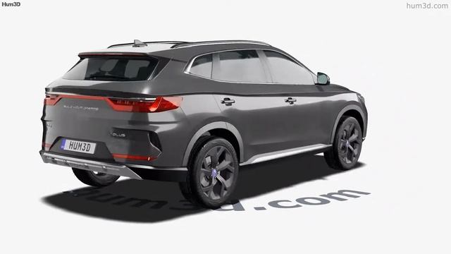 BYD Song Plus 2020 3D model by Hum3D.com смотреть онлайн