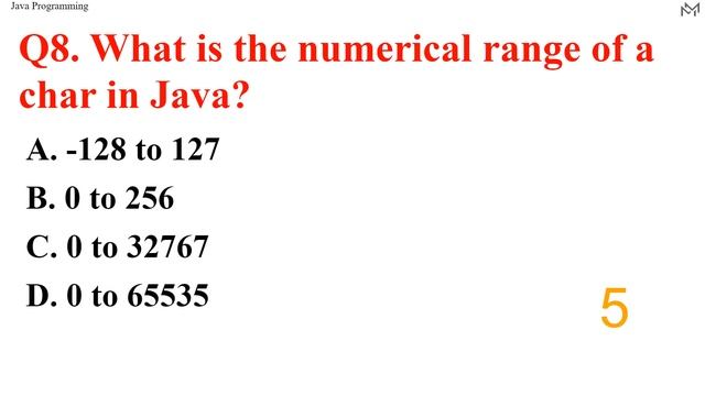 Java Programming test on important interview questions. смотреть онлайн