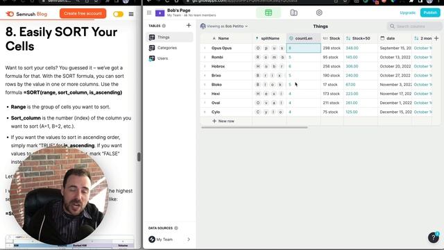 Glide: Replace 14 Excel Formulas With Glide Computed Columns