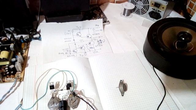 Как сделать Классный Усилитель звука на транзисторах КТ819,КТ818 смотреть онлайн