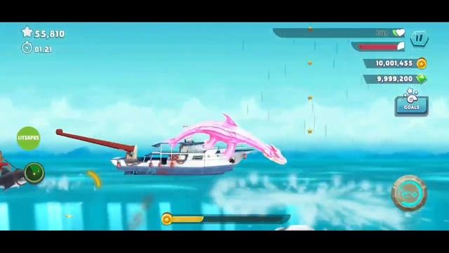 Hungry Shark Evolution Mod Menu 10.5.0 смотреть онлайн