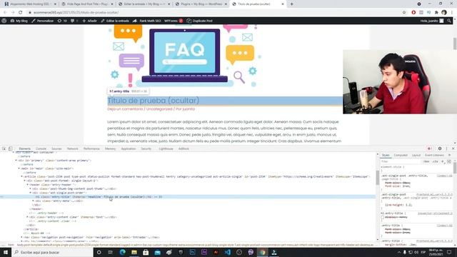 ✅ Como Ocultar el Titulo de las Entradas y Páginas de WordPress смотреть онлайн