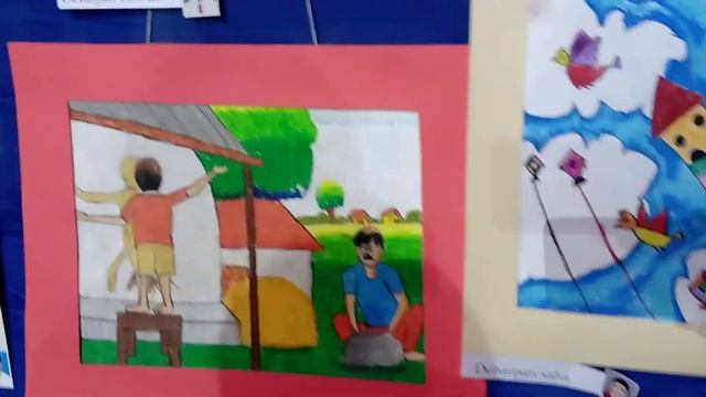 Children's Art Exhibition | My Student's Drawing | Art Exhibition смотреть онлайн