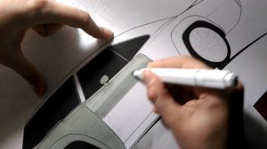 How to draw Dodge Charger | Как нарисовать Додж Чарджер | Car drawing Dodge Charger | Time laps dra