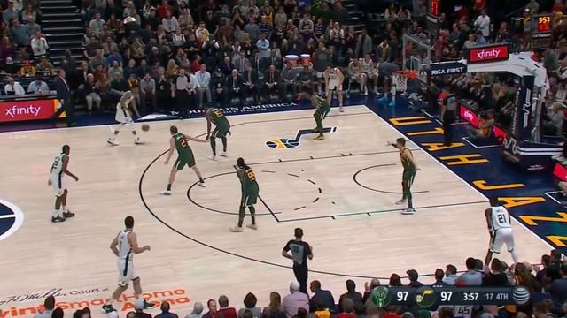 Donovan Mitchell Career High 46 Pts vs Bucks! 2018-19 NBA Season смотреть онлайн