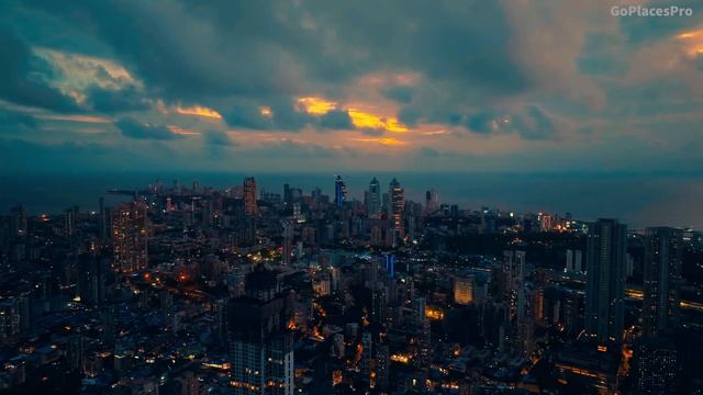 Mumbai India In 8K Video By Drone | 8K Video - Mumbai India