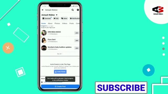 Facebook Page के post में Friends को Tag कैसे करें || Facebook Page Post Tag - Avinash Walton смотреть онлайн