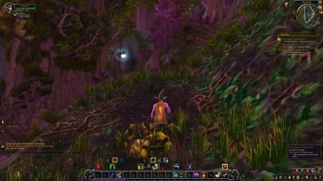 WoW Teldrassil - Hunter Leveling Part 1 | Immersive & ASMR Gameplay - World of Warcraft: Shadowland смотреть онлайн