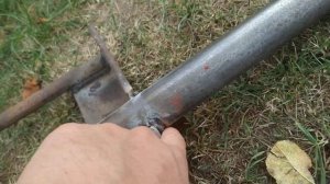 Вила для выкопки саженцев своими руками