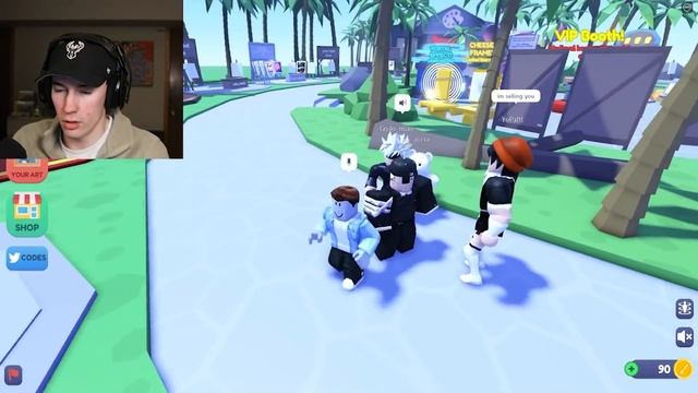 This Roblox Game Gives you FREE ROBUX to MAKE ART! смотреть онлайн