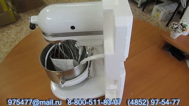 Миксер планетарный профессиональный  Kitchen Aid 5KPM5EWH