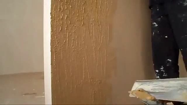 Декоративная штукатурка 'Эффект коры' смотреть онлайн