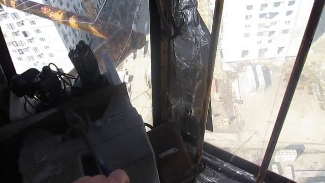 г.Пенза . Башенный кран КБ-504А.08. смотреть онлайн