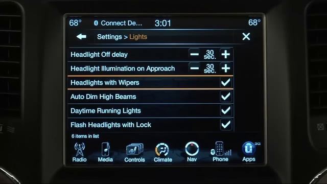 2014 Jeep Cherokee Uconnect 8.4 Customer Programmable Features смотреть онлайн