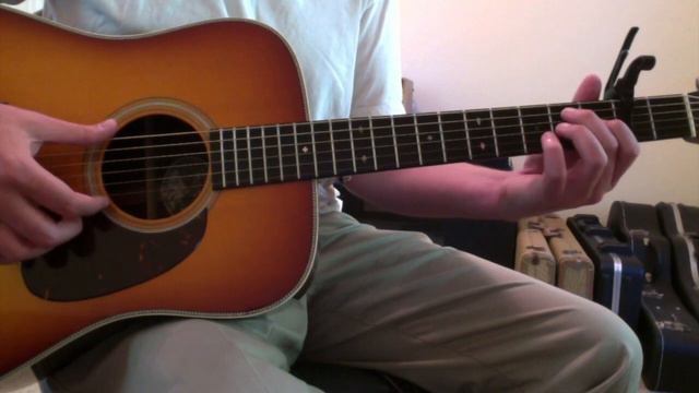 Easy Capo Open Tuning Method смотреть онлайн