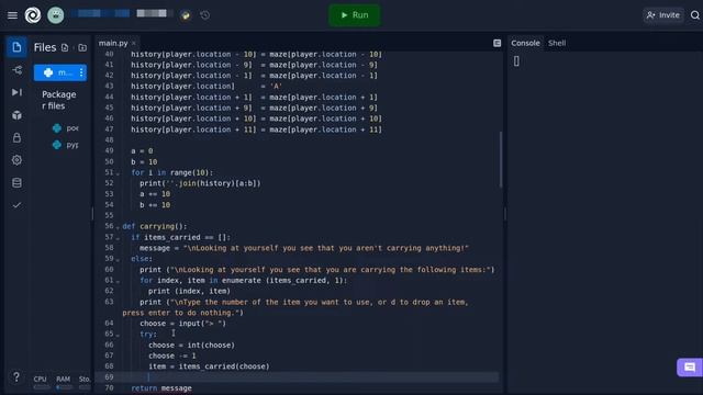Code a maze game in python - Part 3 inventory! смотреть онлайн