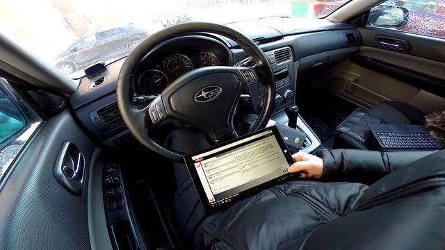 Компьютерная диагностика автомобиля планшетом на Windows 10