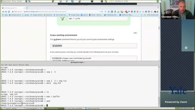 Introduction to GRASS GIS смотреть онлайн