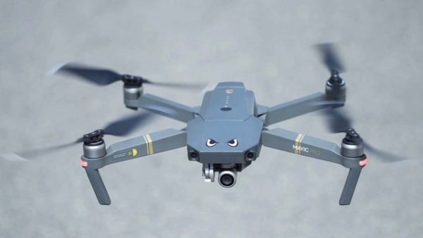 Звук дрона/Звук квадрокоптера/