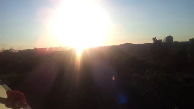 Артобстрел Третевосточного район ж/д Киевский район 12.07.2015 смотреть онлайн