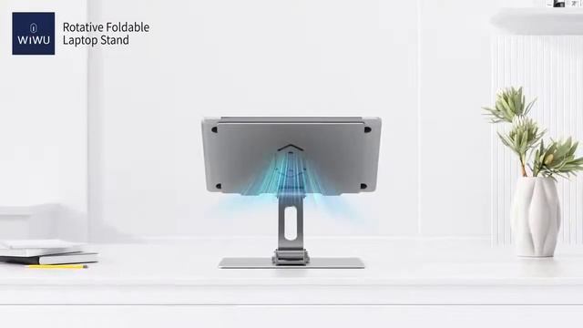 WiWU Foldable& Adjustable Laptop Stand S800 смотреть онлайн